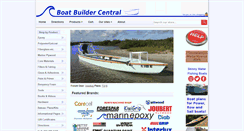 Desktop Screenshot of boatbuildercentral.com